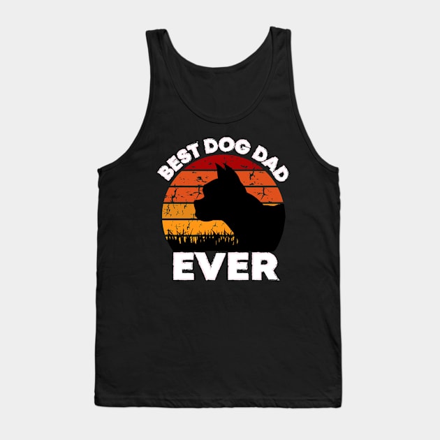 Best Dog Dad Ever Tank Top by potch94